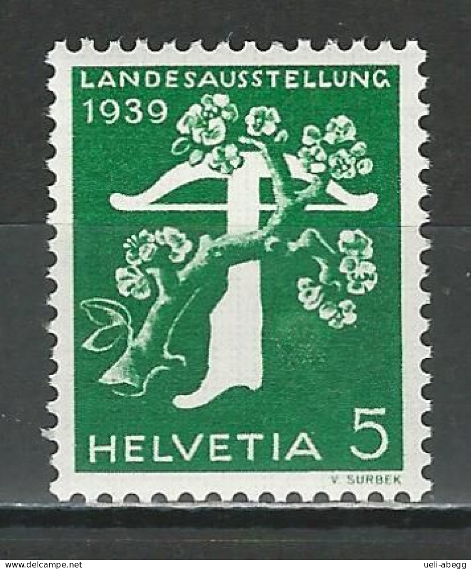 SBK 228z, Mi 344z ** MNH - Unused Stamps