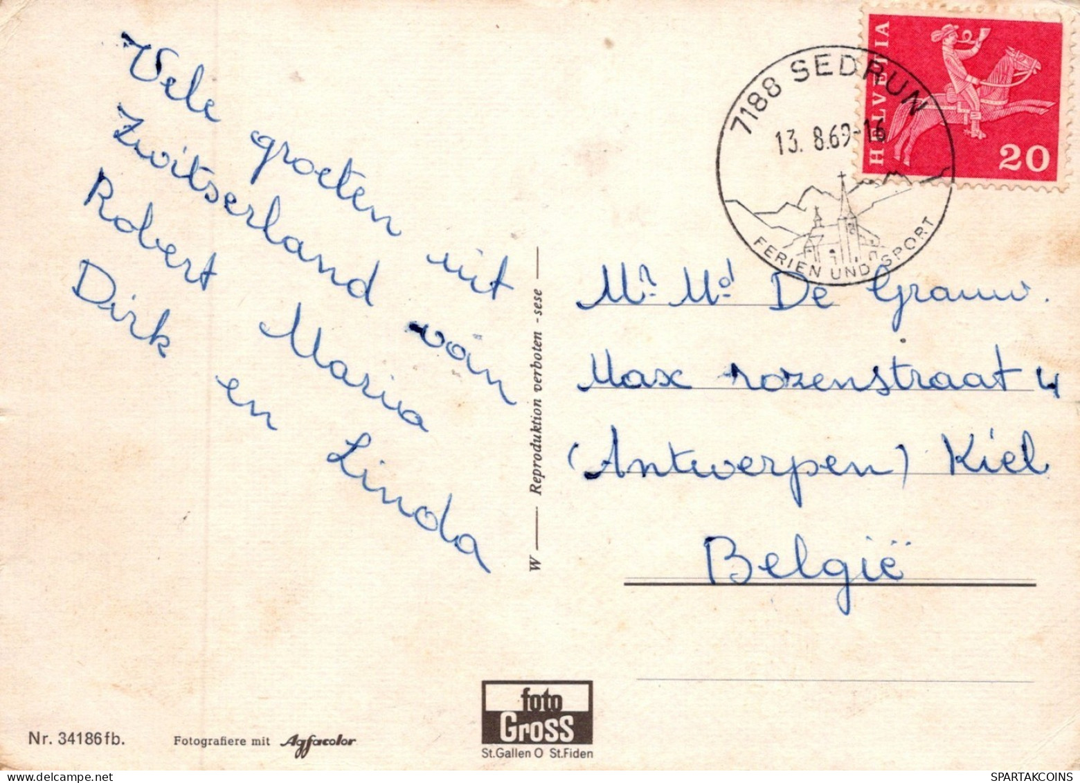 TREN TRANSPORTE Ferroviario Vintage Tarjeta Postal CPSM #PAA929.A - Trenes