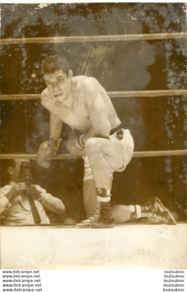 BOXE 02/1961 PALAIS DES SPORTS ANNEX  CONTRE ISAAC LOGART MATCH NUL  PHOTO DE PRESSE 18 X 13 CM - Sport