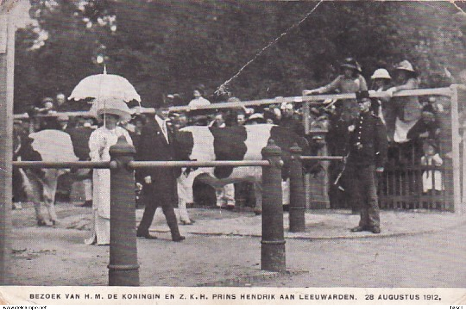 4815      9             Bezoek Van H.M De Koningin En Z.K.H. Prins Henrik Aan Leeuwarden. 28 Augustus 1912. - Leeuwarden