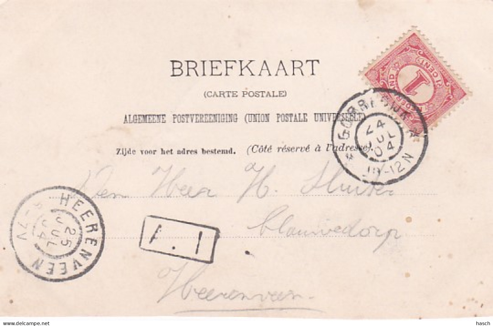 481528Gorredijk, Groet Uit Gorredijk.(poststempel 1904) - Autres & Non Classés