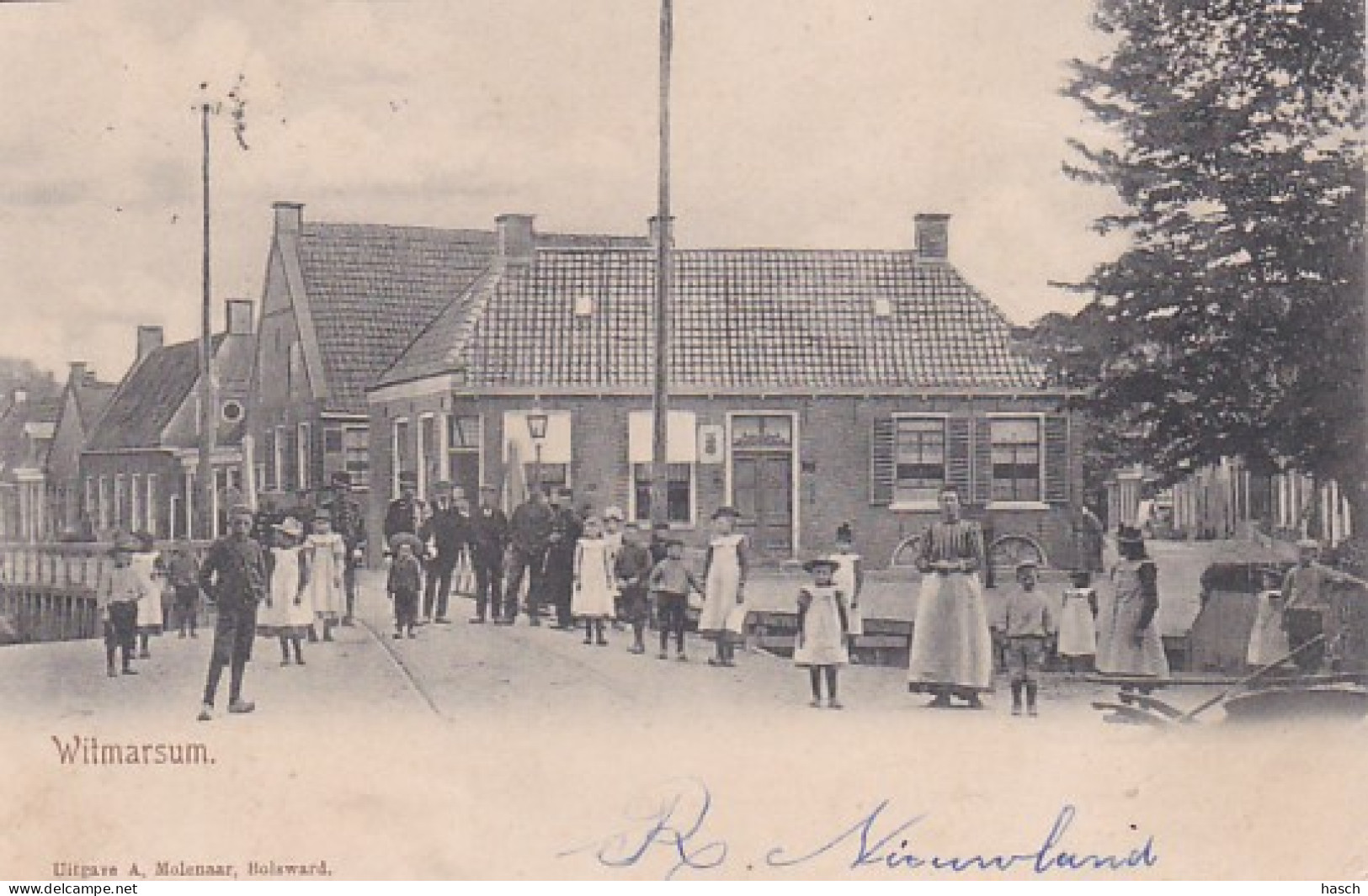 481557Witmarsum, Rond 1900. (bovenrand Is Afgeknipt - Autres & Non Classés