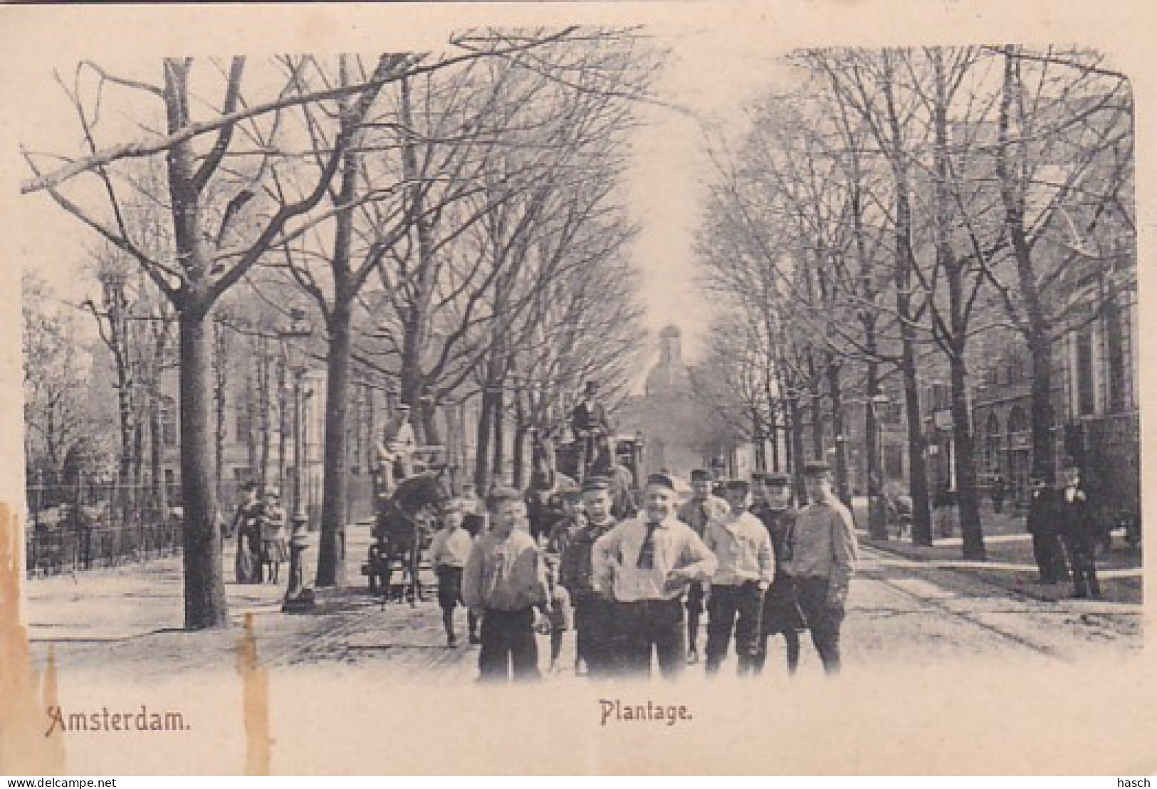 481732Amsterdam, Plantage Rond 1900. Erkant) - Amsterdam