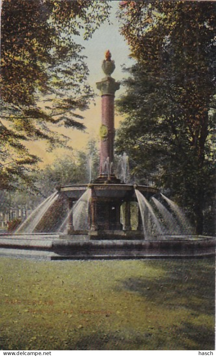 4817      74           Amsterdam, Monument. Het Park Is Vernoemd Naar De In 1897 Overleden Joodse Bankier En - Amsterdam