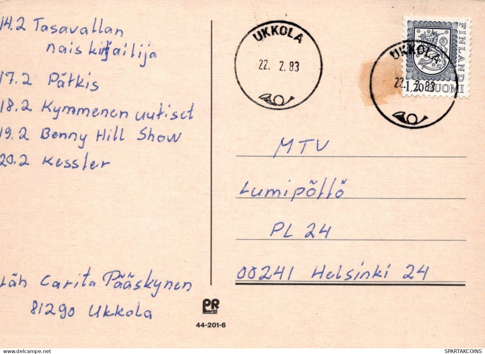 OISEAU Animaux Vintage Carte Postale CPSM #PAM724.A - Oiseaux