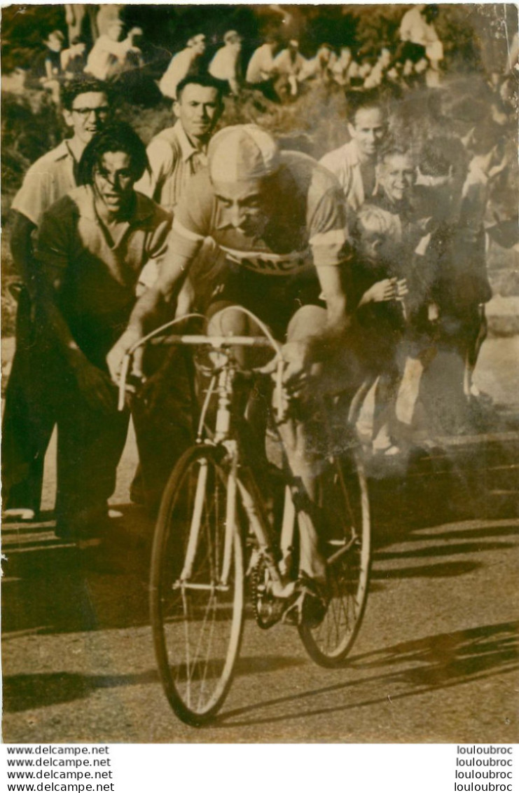 CYCLISME FAUSTO COPPI PHOTO DE PRESSE 18X13CM - Cycling