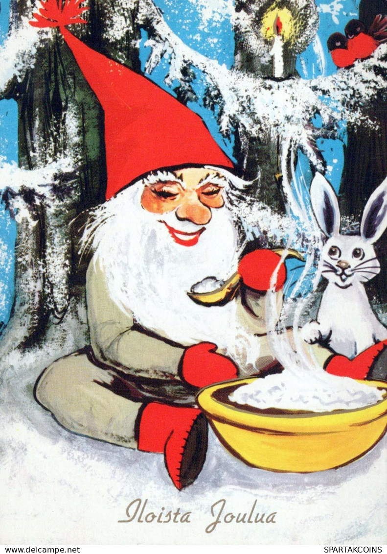 WEIHNACHTSMANN SANTA CLAUS Neujahr Weihnachten Vintage Ansichtskarte Postkarte CPSM #PBL172.A - Santa Claus