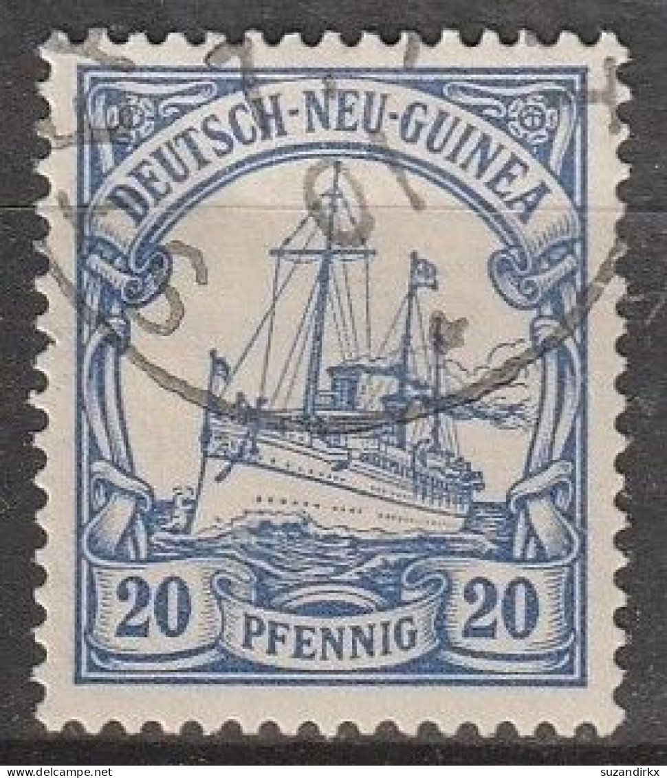 Deutsch Neu-Guinea   .    Michel   .     10     .     O   .      Gestempelt - Nueva Guinea Alemana