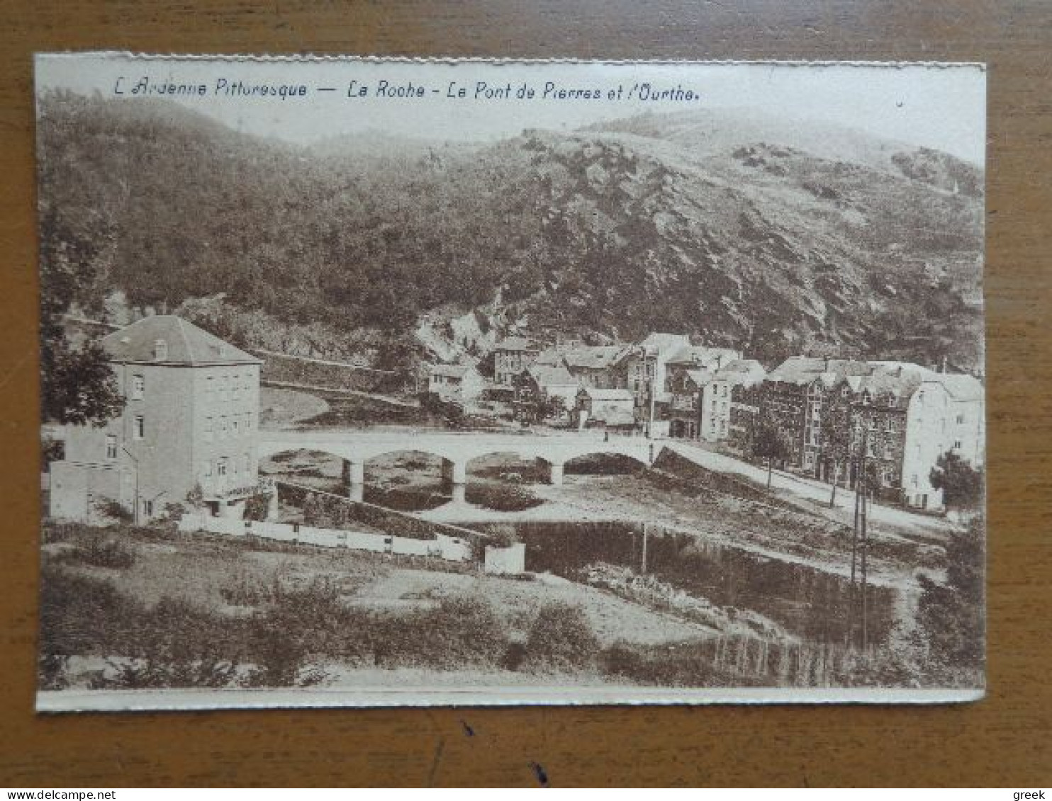 Liège: Crue De La Meuse, Vue Prise De La Place Verte Vers Le Théàtre Royal --> Onbeschreven - La-Roche-en-Ardenne