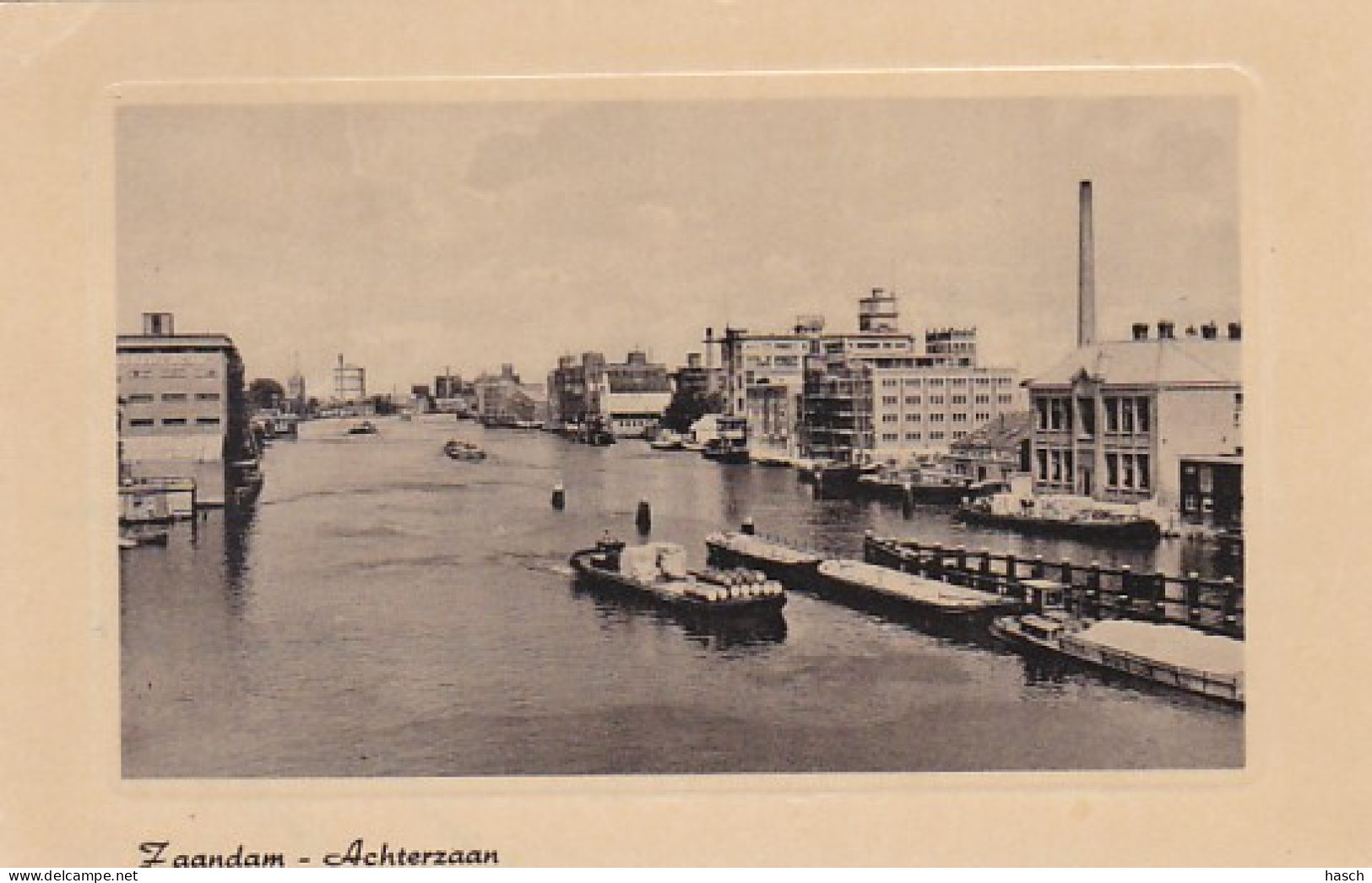 481614Zaandam, Achterzaan. (poststempel 1959) - Zaandam