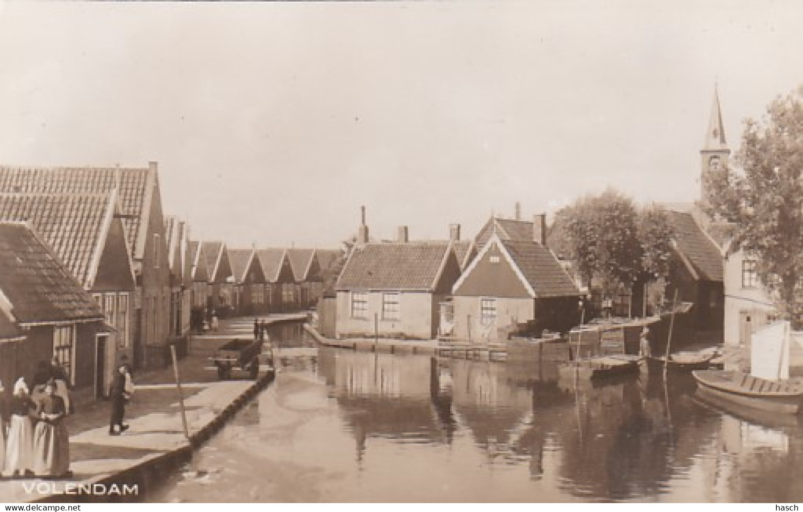 481629Volendam, (FOTO KAART)(Kanten Zijn Afgeknipt ??) - Volendam