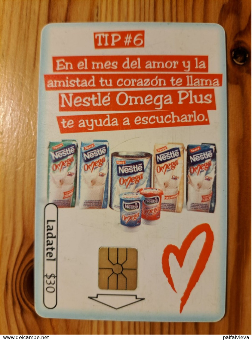 Phonecard Mexico - Nestlé Omega Plus - Mexique