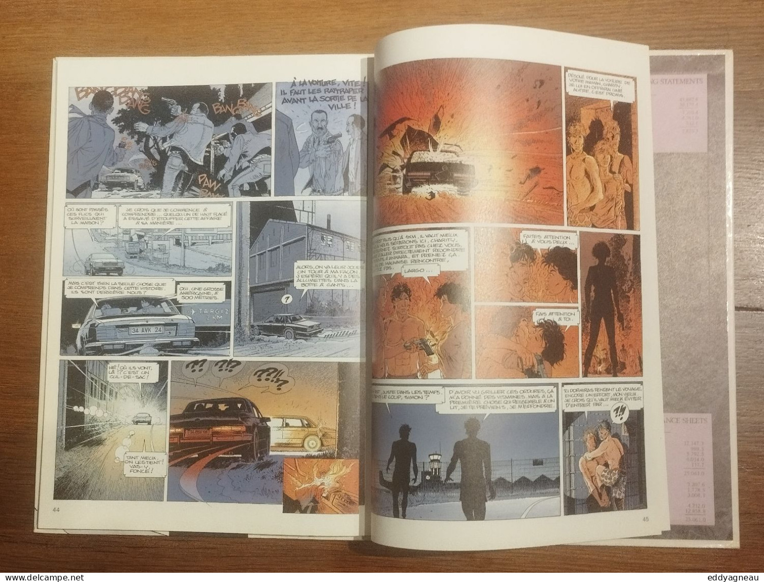 Francq - Van Hamme - Largo Winch 1 - EO 1990 - Largo Winch