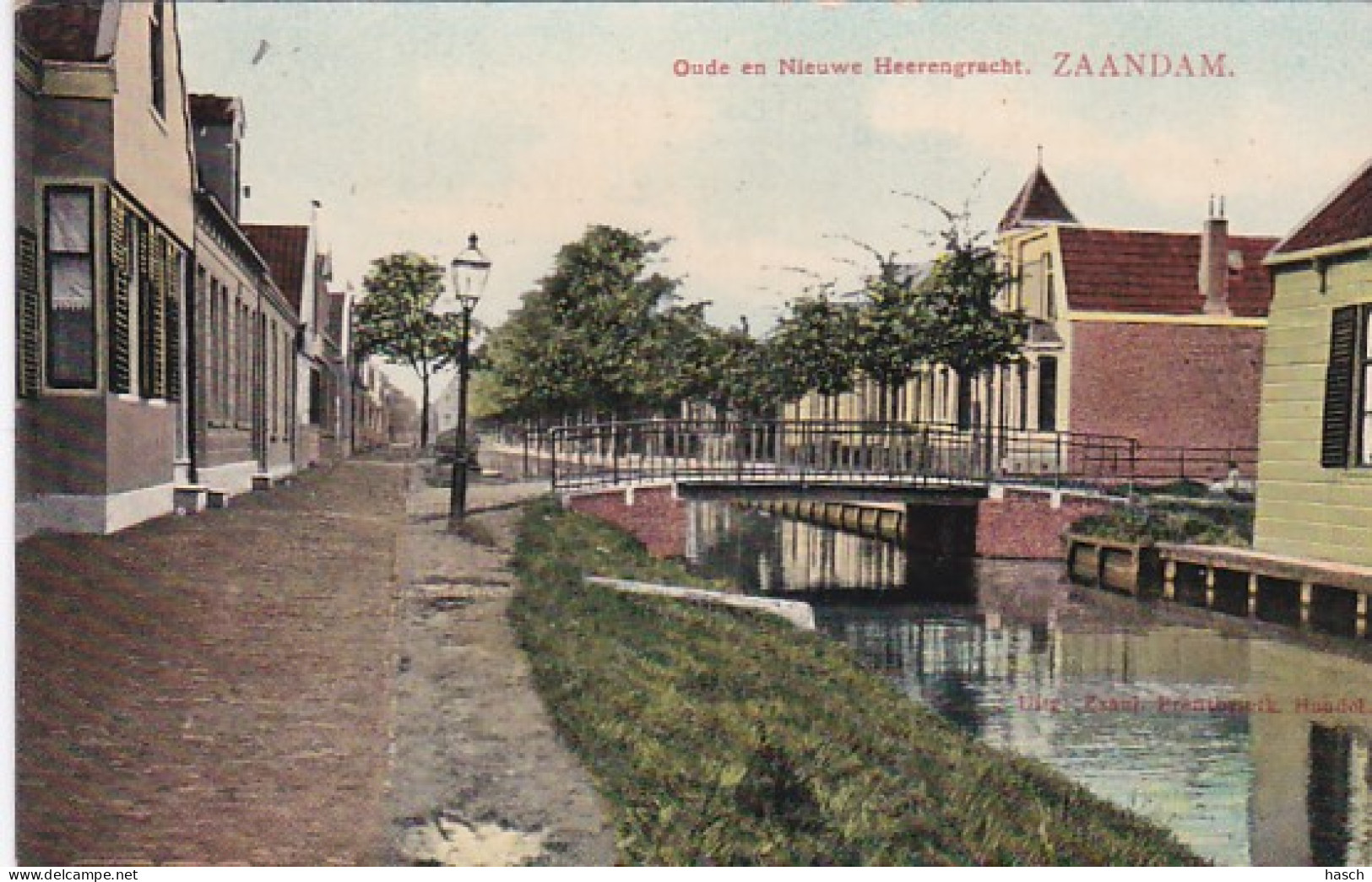 481685Zaandam, Oude En Nieuwe Heerengracht. - Zaandam