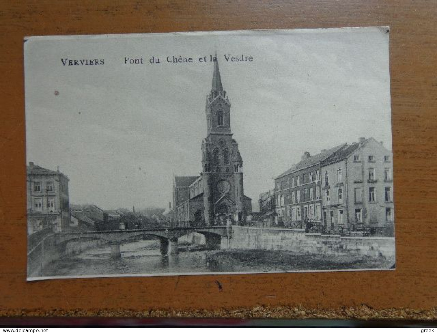 Verviers: Pont Du Chêne Et La Vesdre --> Beschreven - Verviers