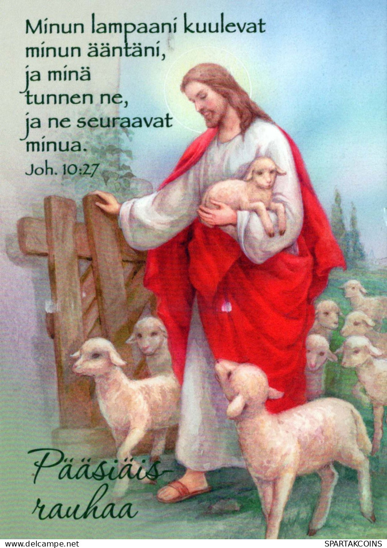 JÉSUS-CHRIST Religion Vintage Carte Postale CPSM #PBQ071.A - Jésus
