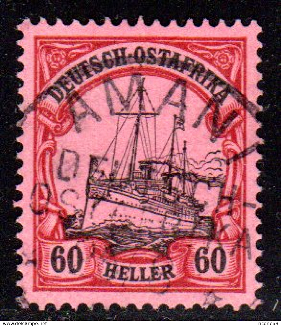 DOA 29, 60 H. M. Schönem Stempel AMANI - German East Africa