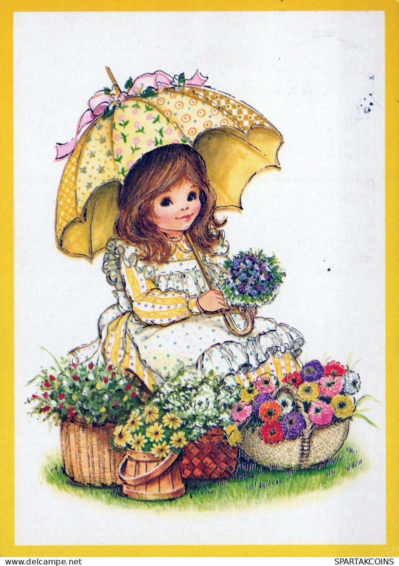 OSTERN KINDER Vintage Ansichtskarte Postkarte CPSM #PBO245.A - Pâques