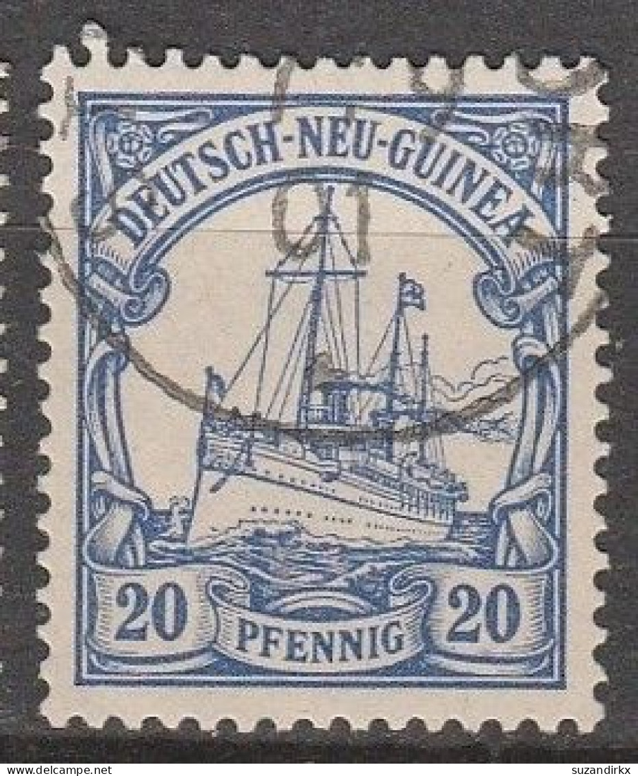 Deutsch Neu-Guinea   .    Michel   .     10     .     O   .      Gestempelt - Nueva Guinea Alemana