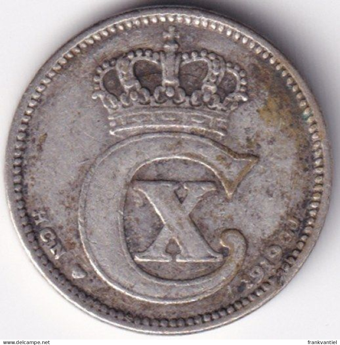 Denmark KM-815 25 øre 1919 - Denmark