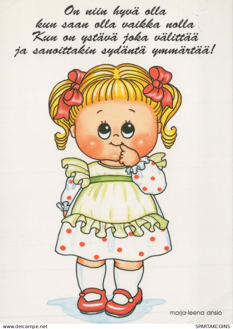 ENFANTS HUMOUR Vintage Carte Postale CPSM #PBV346.A - Tarjetas Humorísticas
