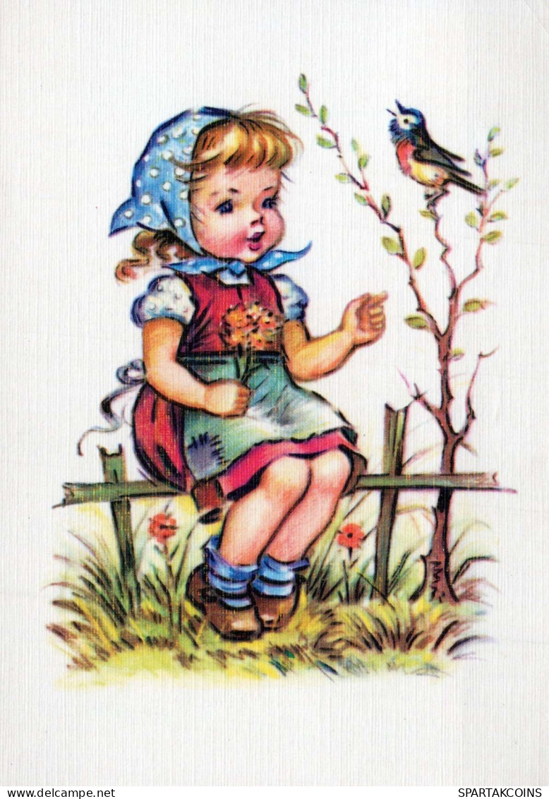 ENFANTS Scènes Paysages Vintage Carte Postale CPSM #PBU345.A - Scènes & Paysages