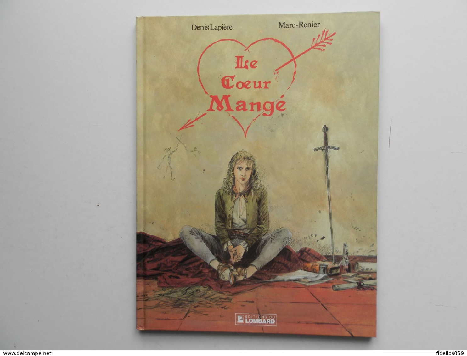 LE COEUR MANGE PAR MARC-RENIER. EDITION ORIGINALE DE 1992 COMME NEUF - Andere & Zonder Classificatie