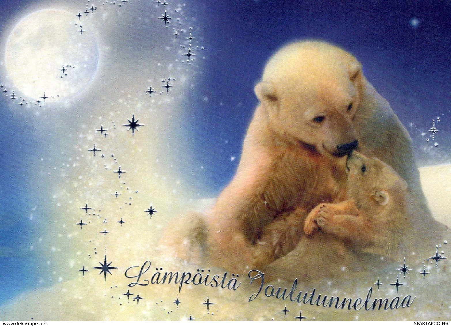 OURS Animaux Vintage Carte Postale CPSM #PBS218.A - Ours
