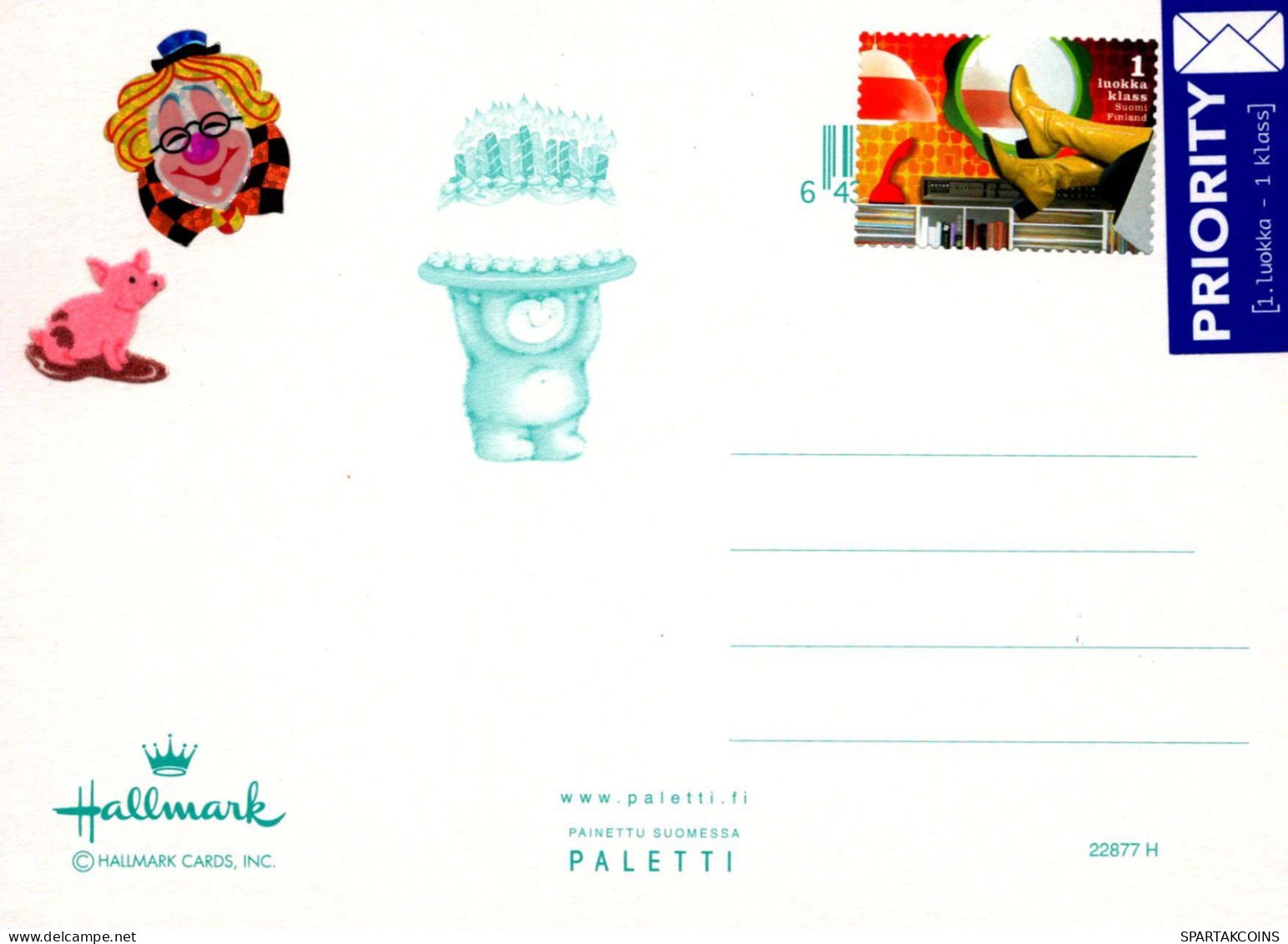 PORCS Animaux Vintage Carte Postale CPSM #PBR762.A - Schweine