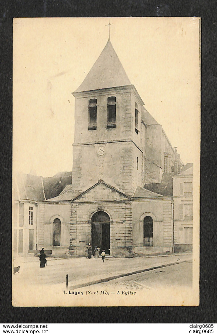 77 - LAGNY - L'Eglise - Lagny Sur Marne