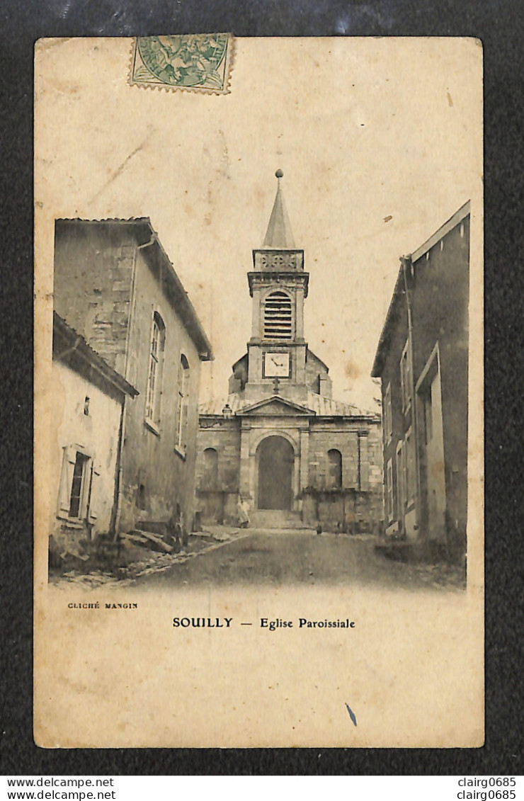 77 - SOUILLY - Eglise Paroissiale - 190? - Altri & Non Classificati