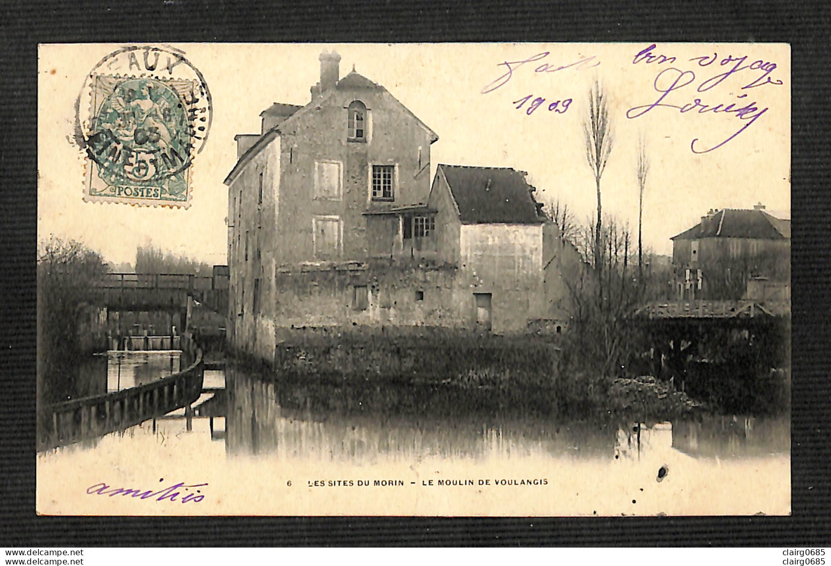 77 - VOULANGIS - Le Moulin De Voulangis - 1903 - Autres & Non Classés