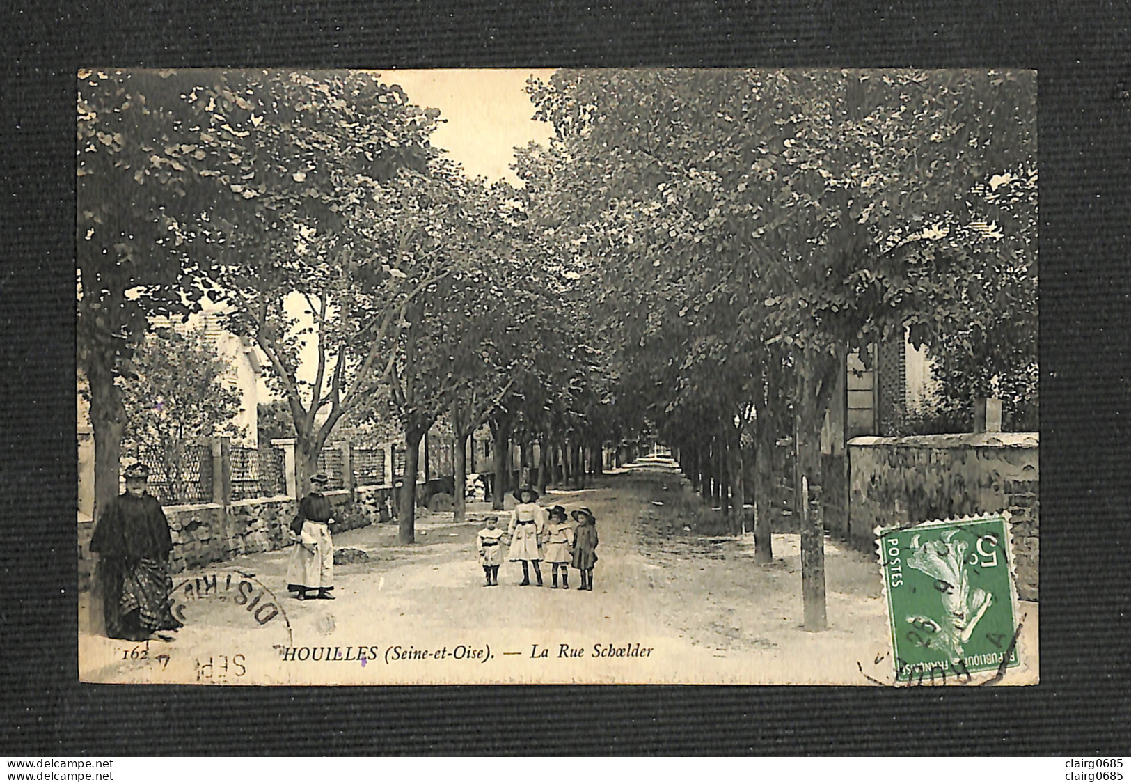 78 - HOUILLES - La Rue Schoelder - Houilles