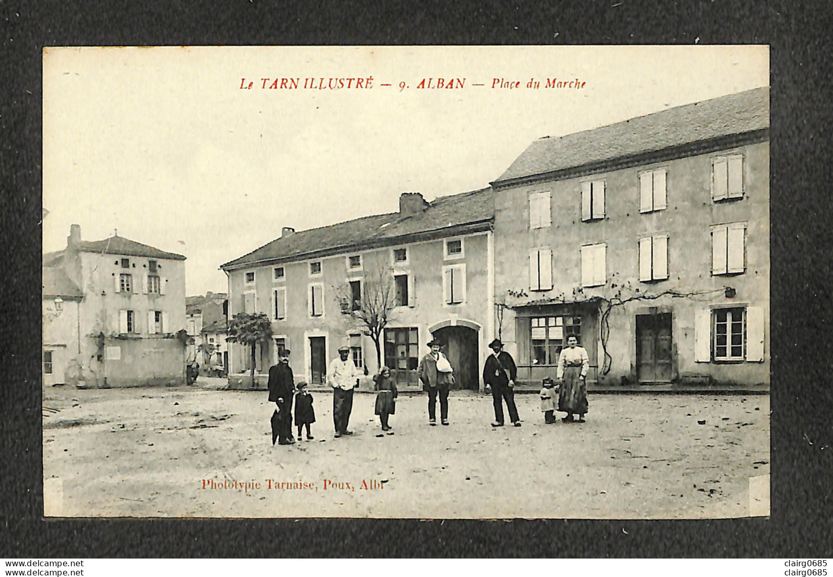 81 - ALBAN - Place Du Marché  - Alban