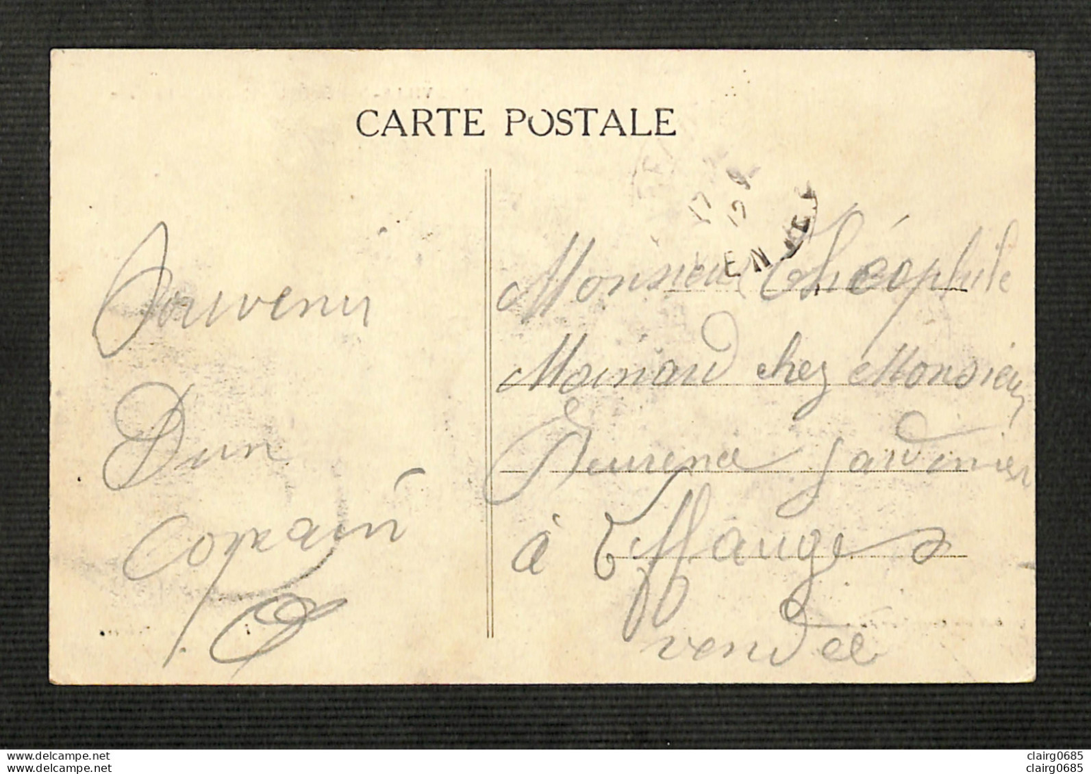 86 - NEUVILLE DE POITOU - La Gare  - 1912 - Neuville En Poitou