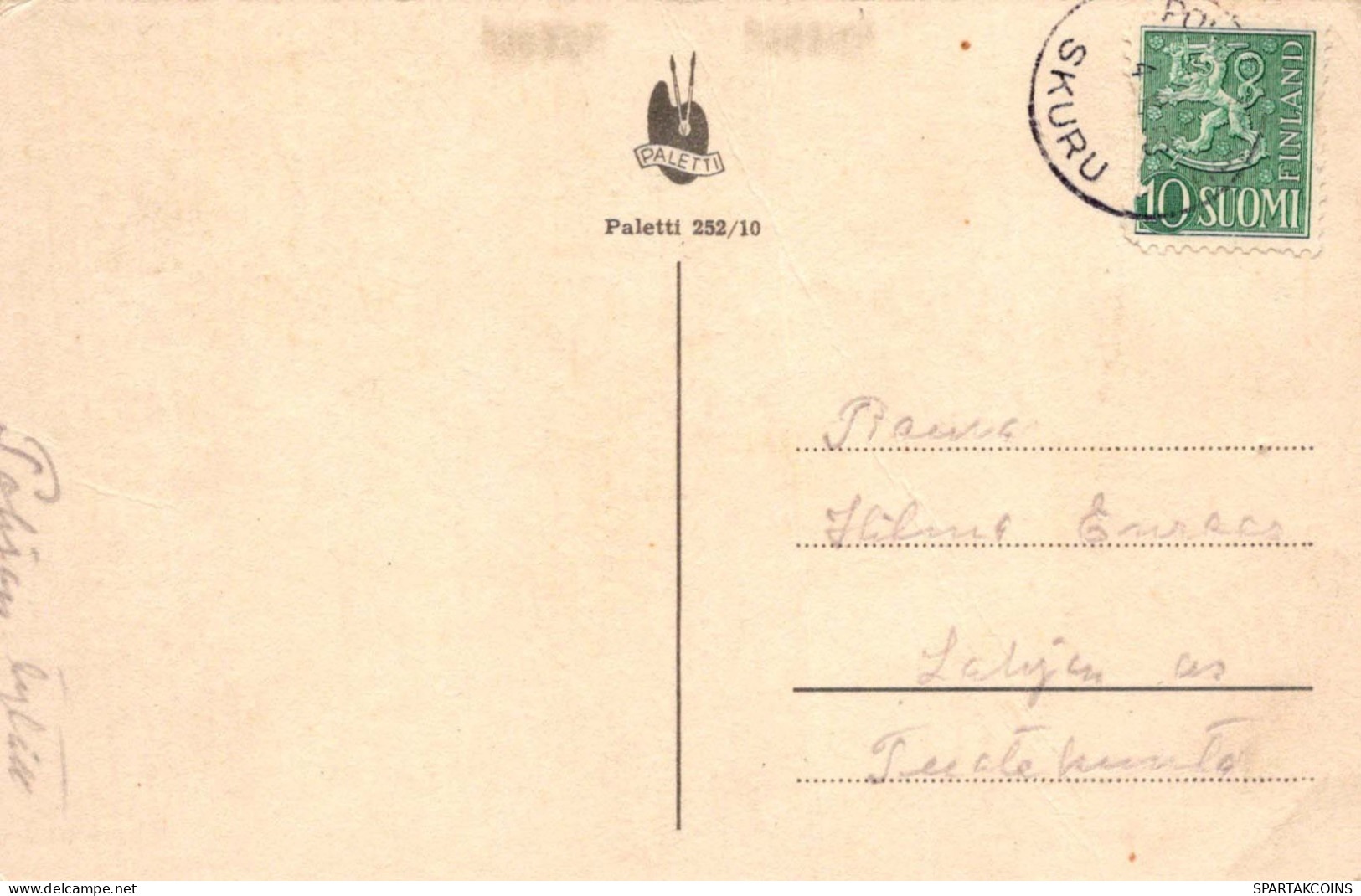 FLORES Vintage Tarjeta Postal CPA #PKE257.A - Fleurs