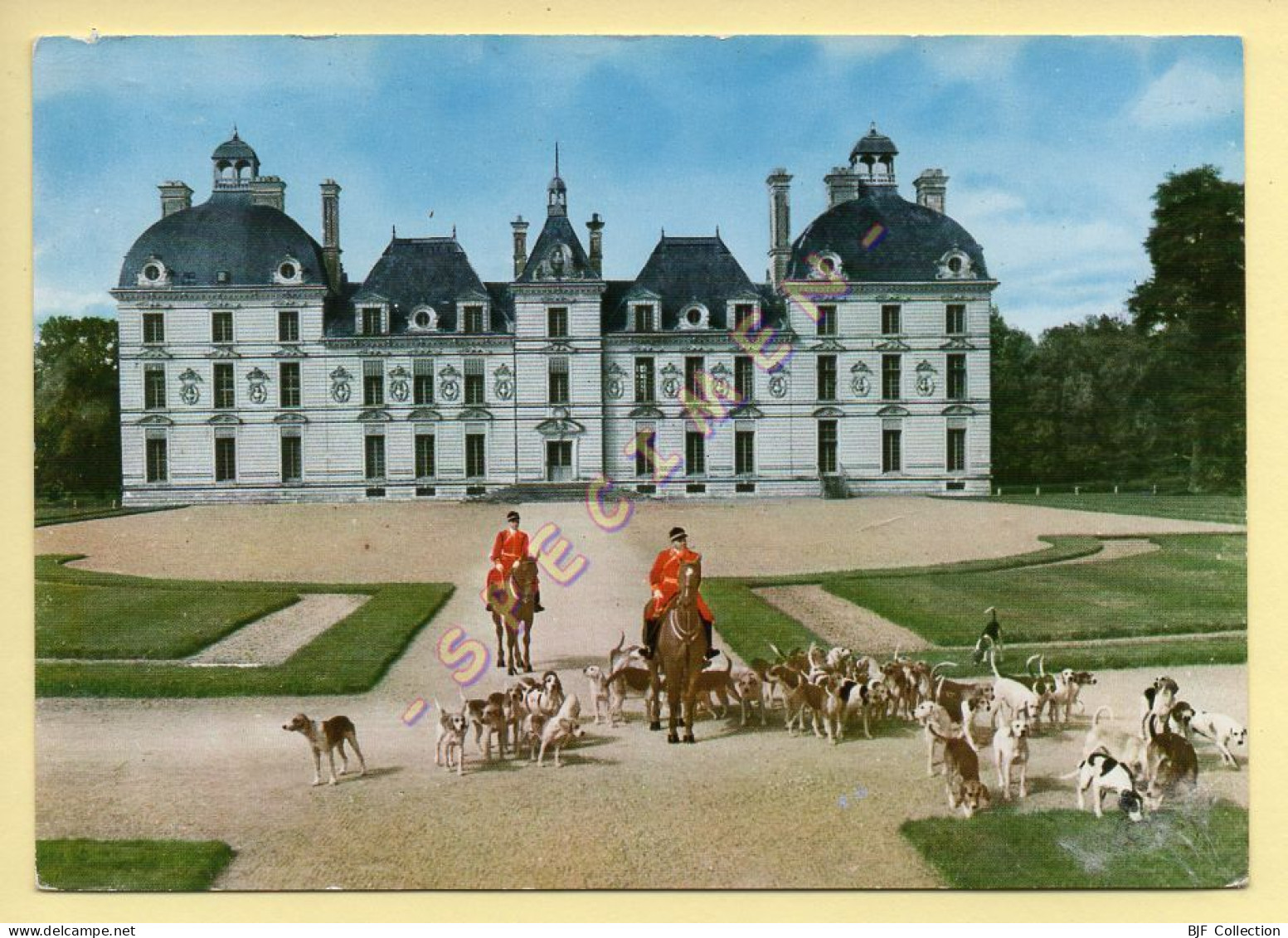 41. CHEVERNY - Le Château / Un Départ à La Chasse (voir Scan Recto/verso) - Cheverny