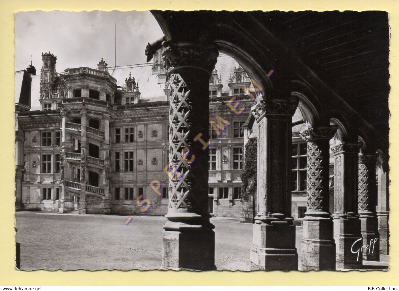 41. BLOIS - Cour D'honneur Du Château (voir Scan Recto/verso) - Blois