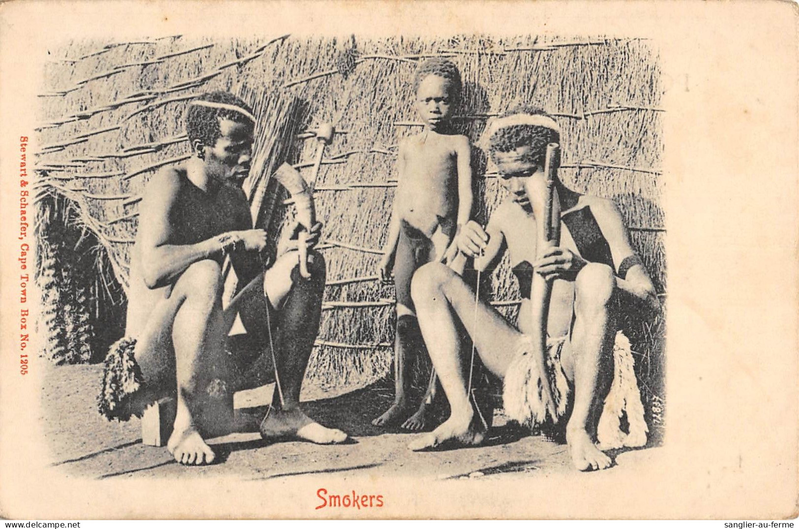 CPA / AFRIQUE DU SUD / CPA ETHNIQUE / SMOKERS / AFRICAINS - Südafrika