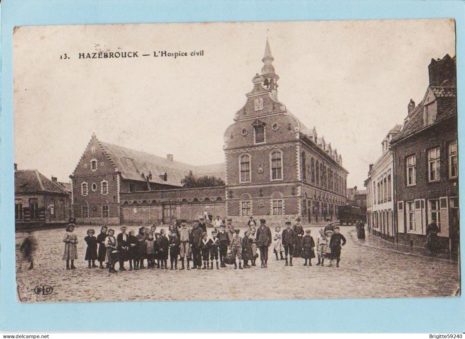 CPA - 59 HAZEBROUCK - L HOSPICE CIVIL- 1914 - Hazebrouck