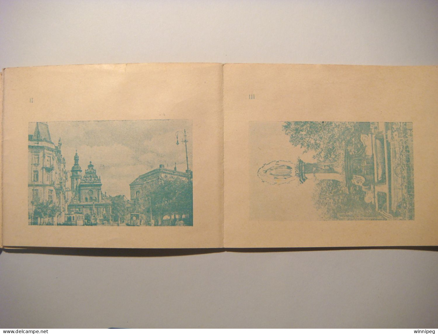 Lwow.Lemberg.WWII.Unusual Booklet.8 Views.1942? Poland.Ukraine. - Ukraine