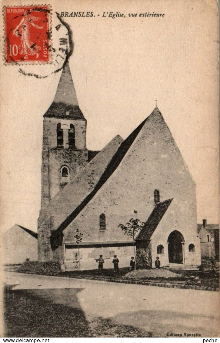 N°949 W -cpa Dransles -l'église -vue Extérieure- - Autres & Non Classés