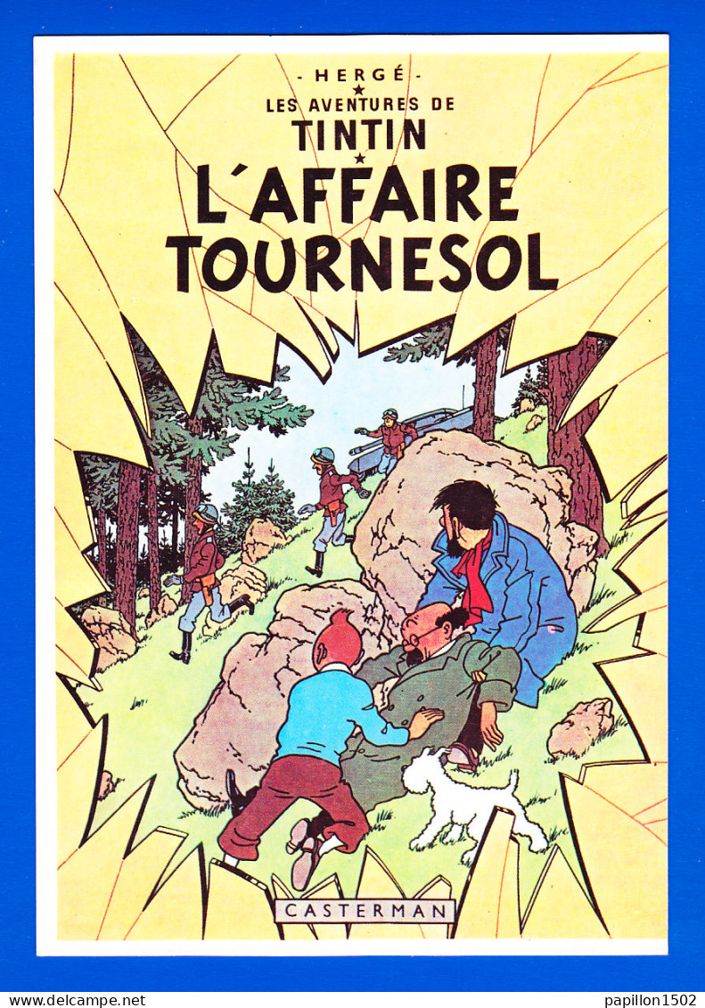 B.D.-69P41 TINTIN  L'affaire Tournesol, Couverture De La B.D. BE - Bandes Dessinées