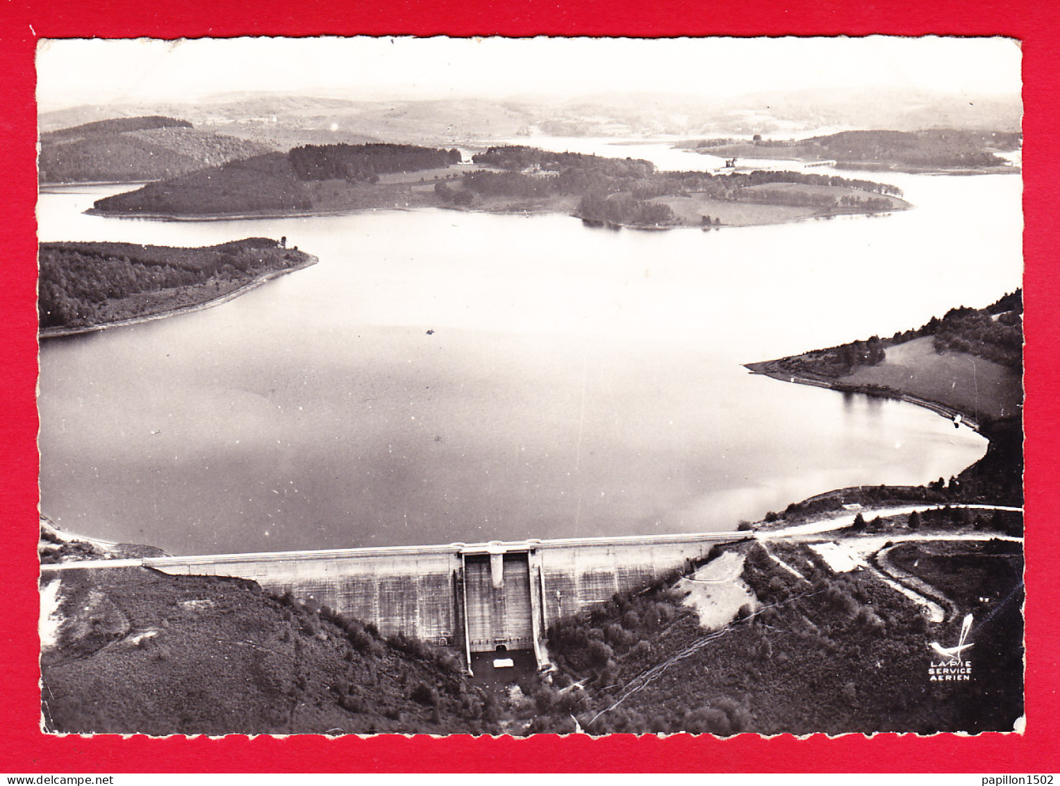 F-23-Royere-01P41 Le Barrage Et Le Lac De Vassivière, Type Photo - Royere