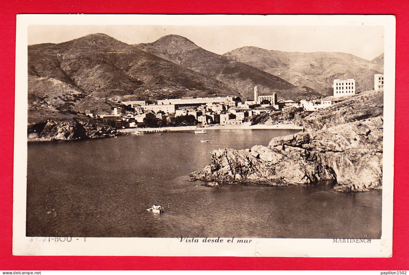 E-Espagne-503P41 PORT BOU, Vista Desde El Mar, Type Photo - Barcelona