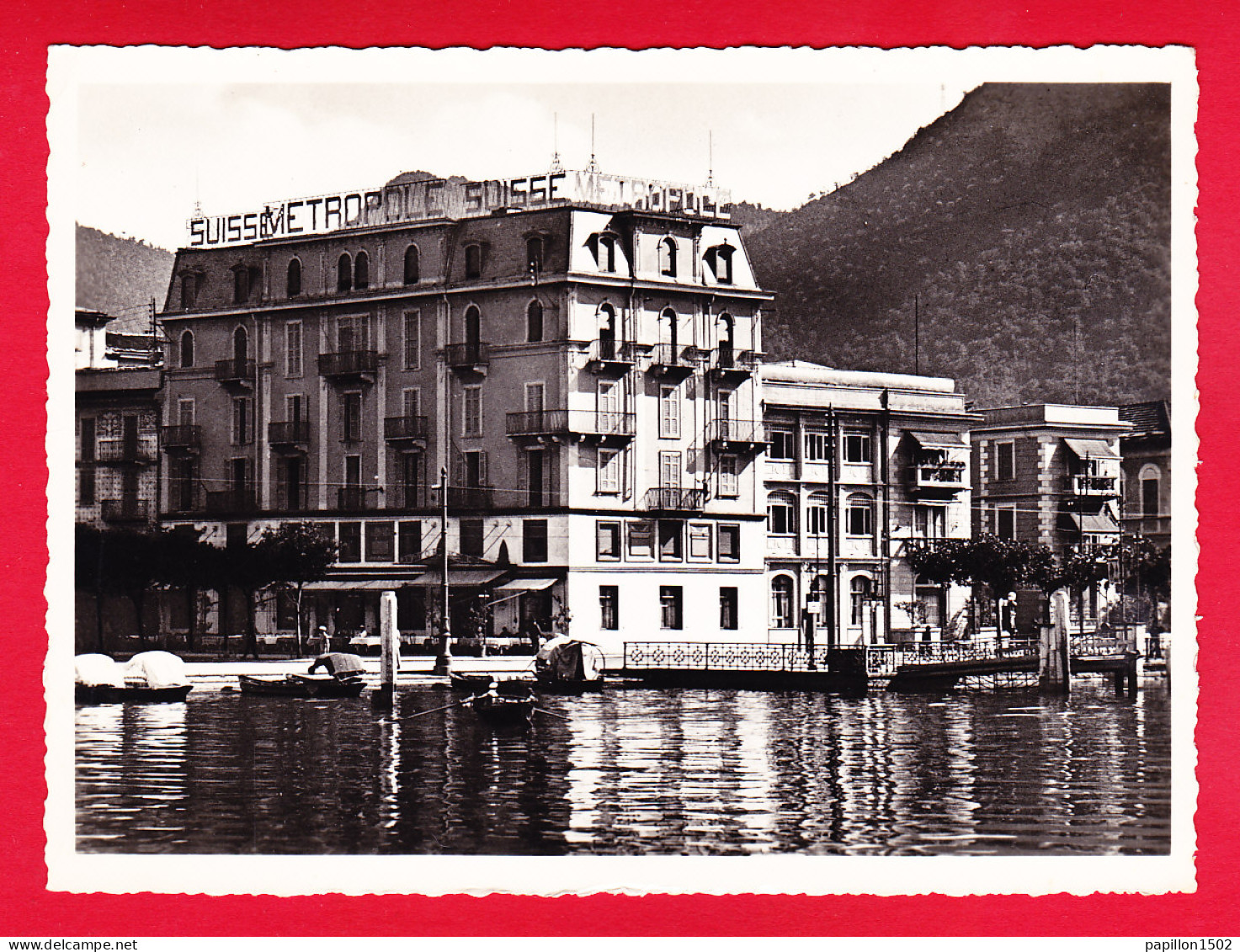 E-Suisse-529P41 COMO, L'hôtel Suisse Et Métropole, Type Photo, BE - Otros & Sin Clasificación