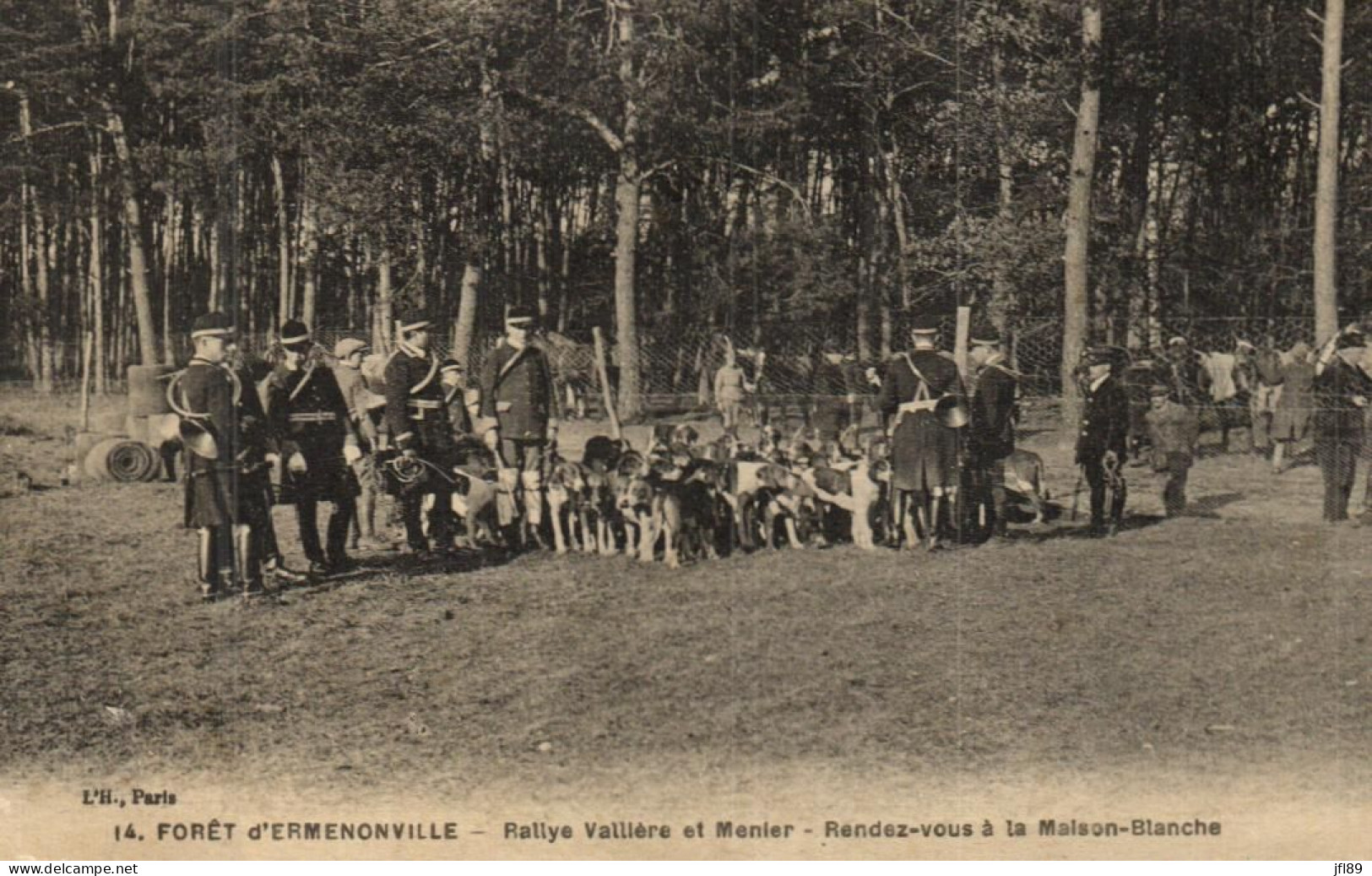 60 - Oise - Forêt D'Ermenonville - Rallye Vallière Et Menier - Rendez-vous à La Maison-Blanche - 7052 - Ermenonville