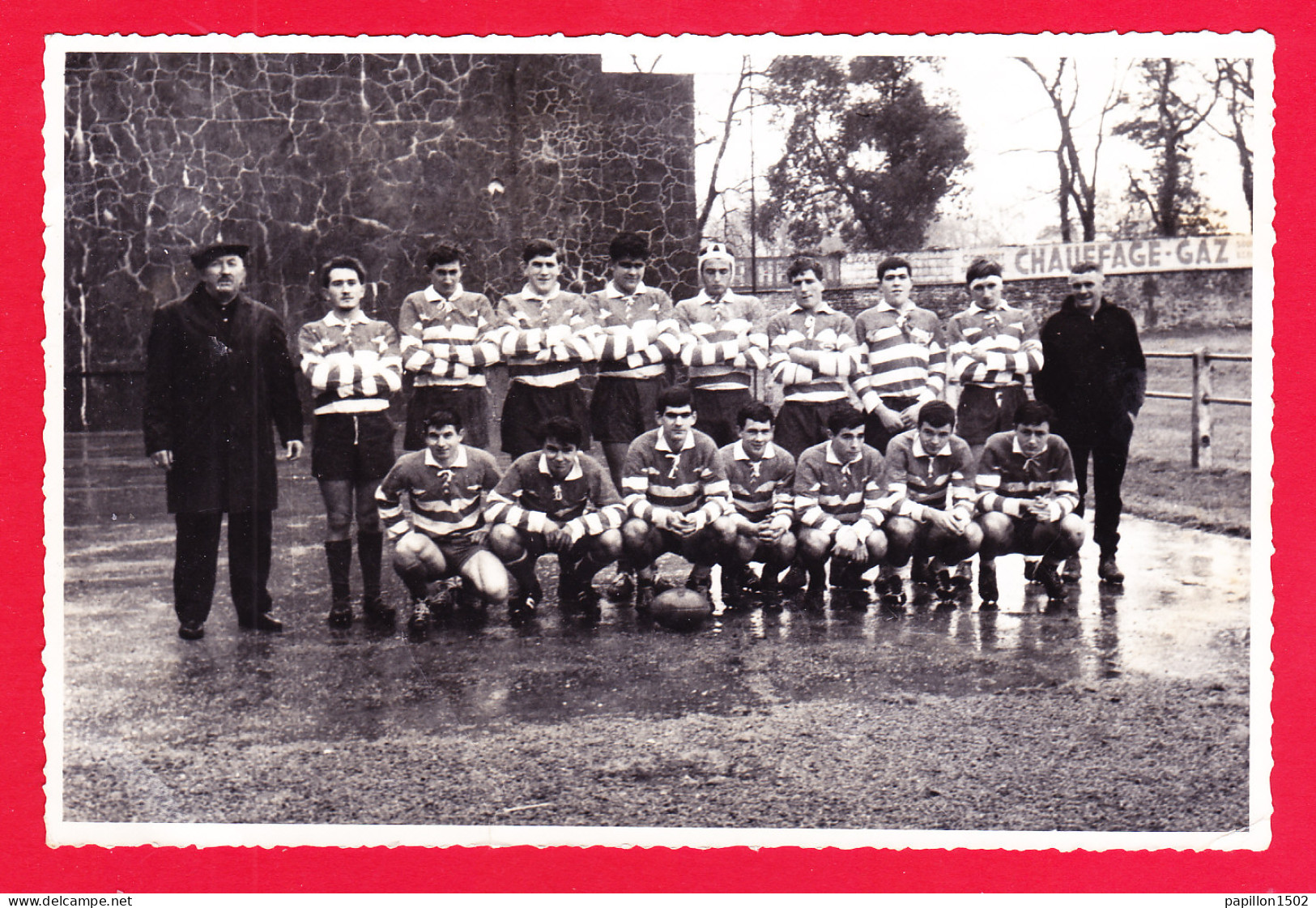 F-16-Cognac-360Ph74  Photo Des Joueurs De Rugby De L'union Sportive, Année 1960 - Cognac