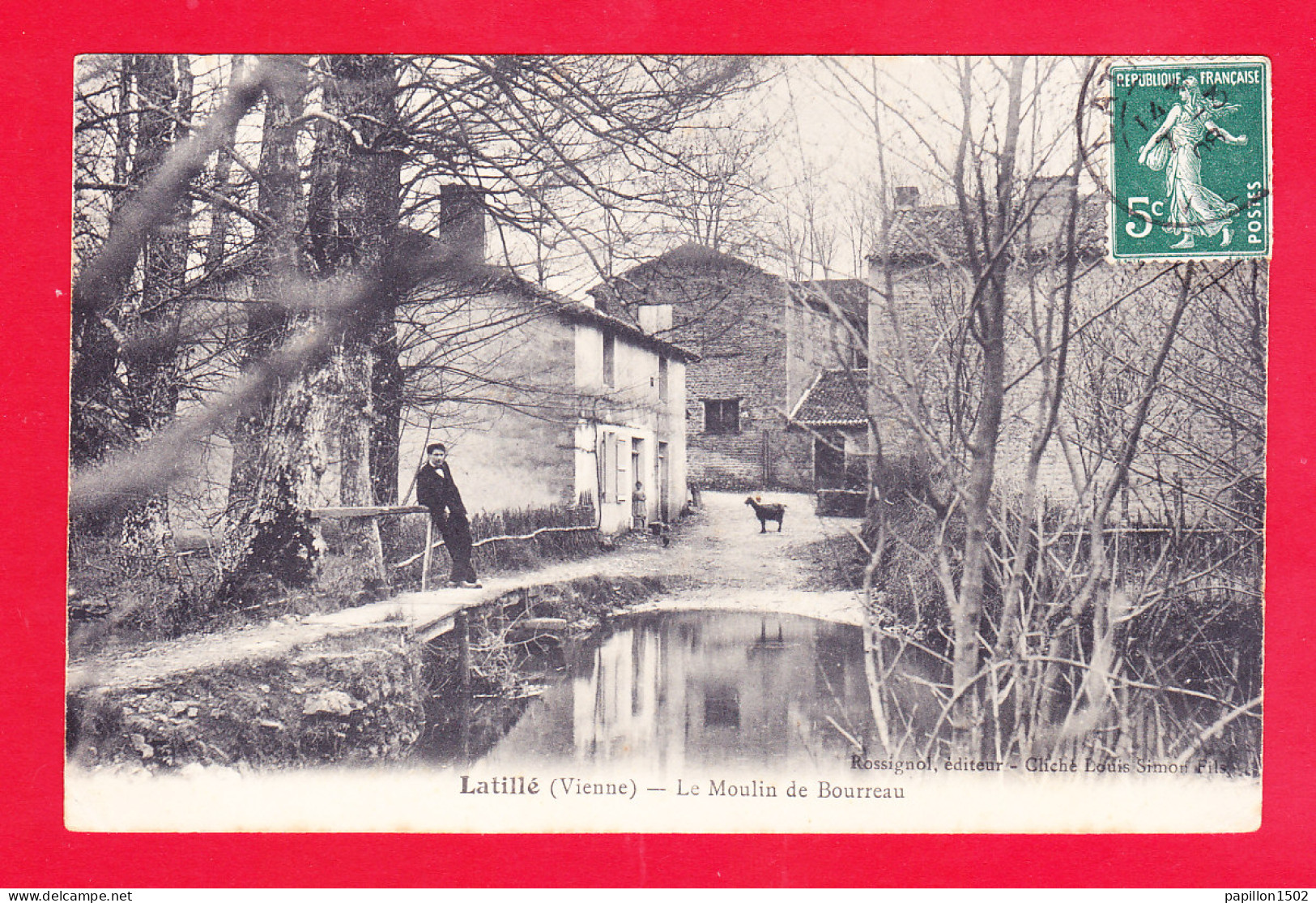 F-86-Latille-02Ph74  Le Moulin De Bourreau, Cpa BE - Andere & Zonder Classificatie