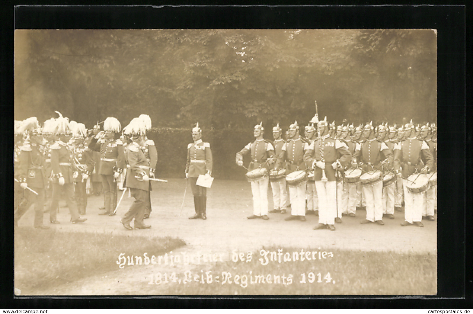 AK München, Hundertjahrfeier Des Infanterie-Leib-Regiments 1914, König Ludwig III.  - Königshäuser